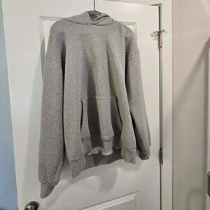 Goodwear USA Grey Fleece Hoodie Size Large Made in USA